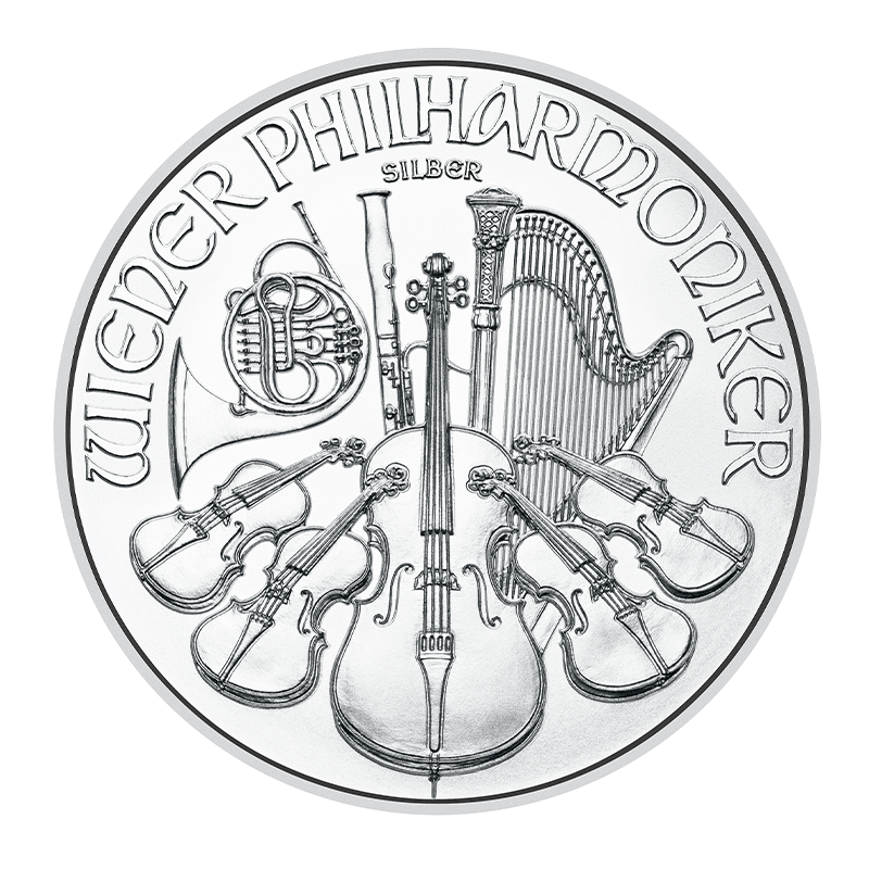 Image for 1 oz Silver Austrian Philharmonic (2024) from TD Precious Metals